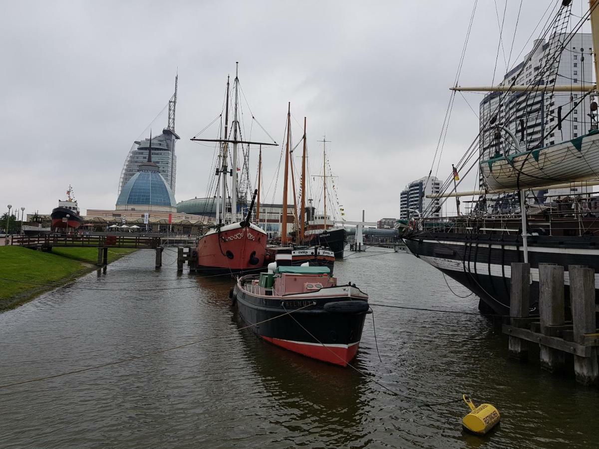 Ferienwohnung Koralle - Am Wasser เบรเมอร์ฮาเฟิน ภายนอก รูปภาพ