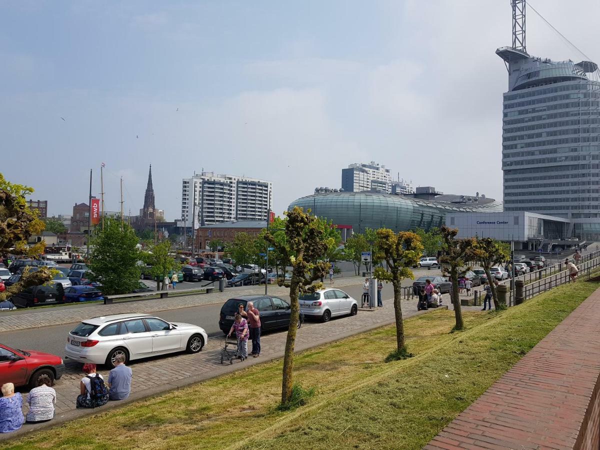 Ferienwohnung Koralle - Am Wasser เบรเมอร์ฮาเฟิน ภายนอก รูปภาพ
