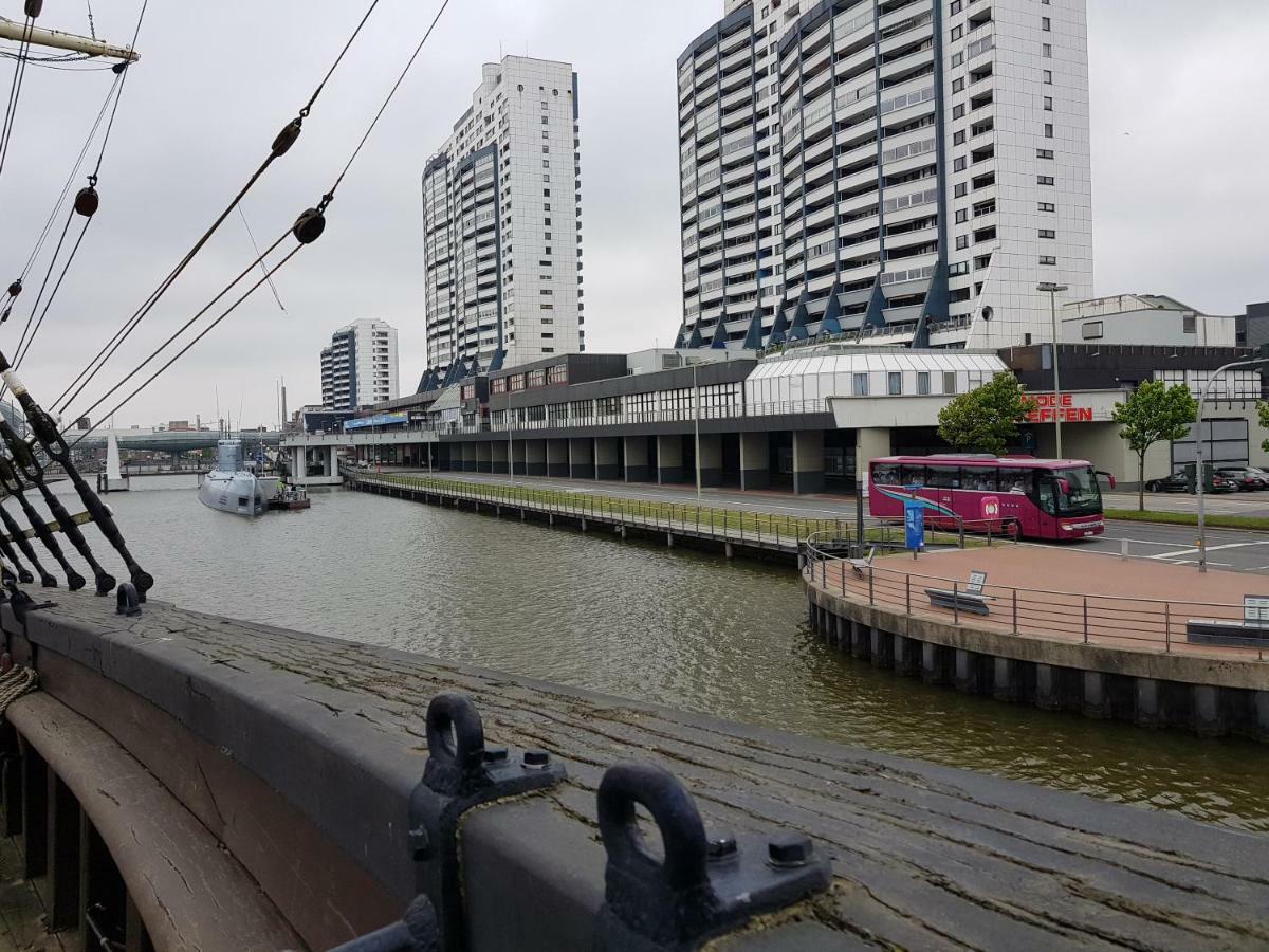 Ferienwohnung Koralle - Am Wasser เบรเมอร์ฮาเฟิน ภายนอก รูปภาพ