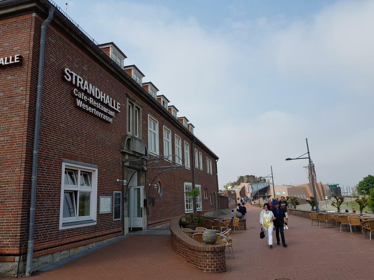 Ferienwohnung Koralle - Am Wasser เบรเมอร์ฮาเฟิน ภายนอก รูปภาพ
